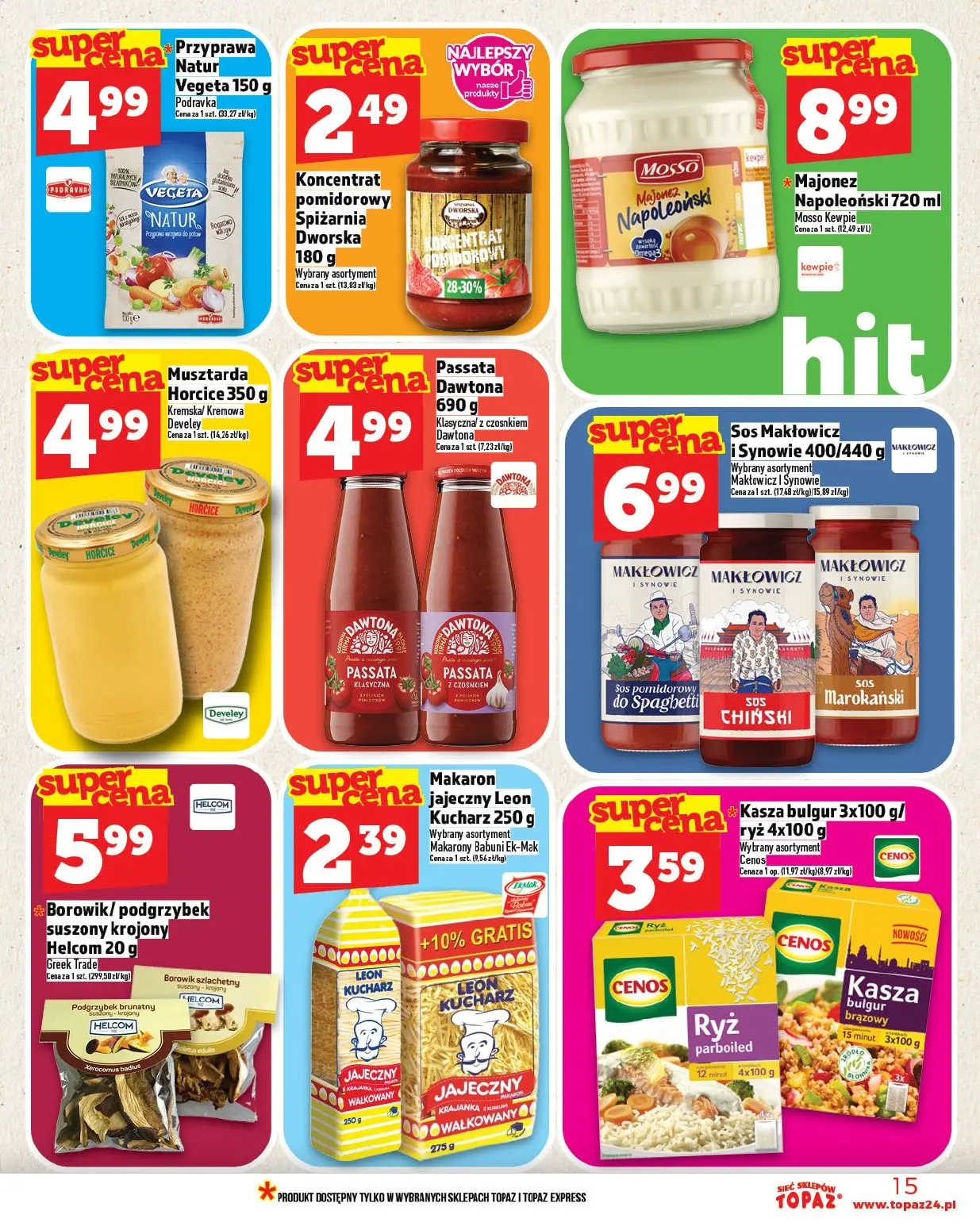 gazetka promocyjna Topaz Ceny małe - Strona 15