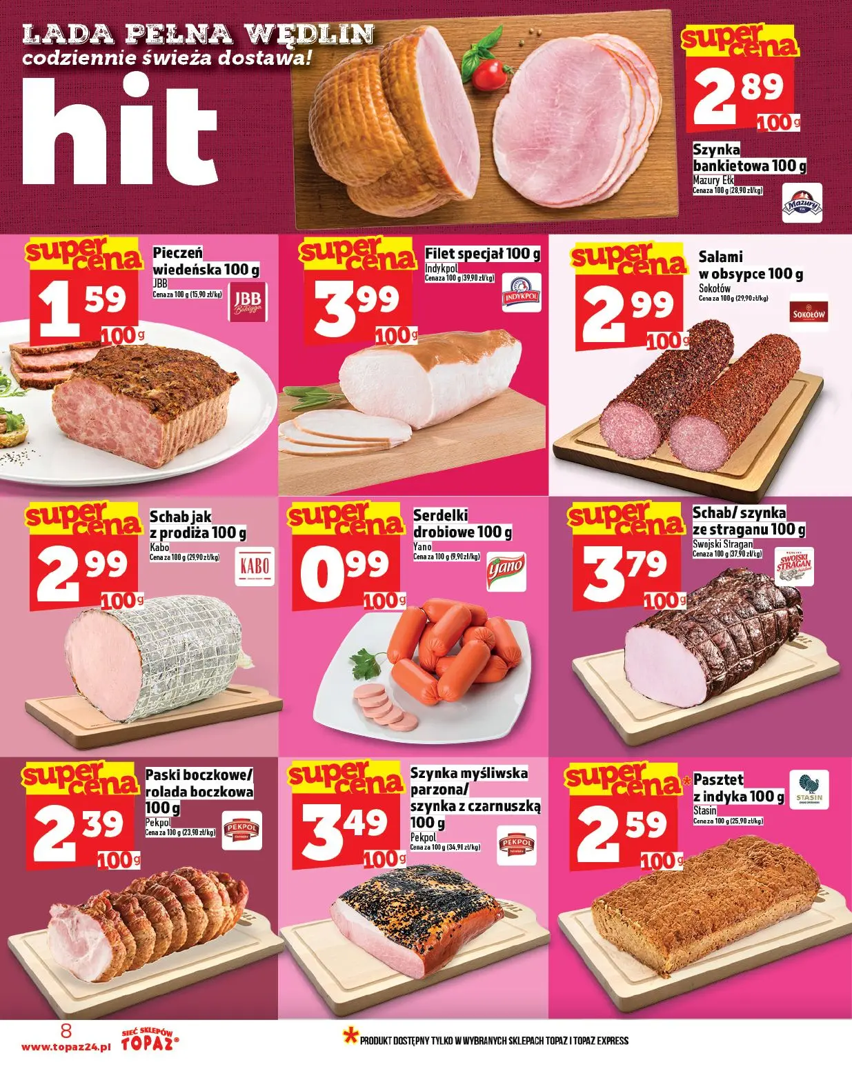 gazetka promocyjna Topaz Warszawa - Strona 8