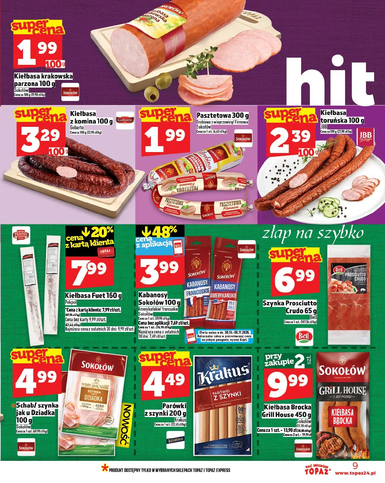 gazetka promocyjna Topaz Warszawa - Strona 9