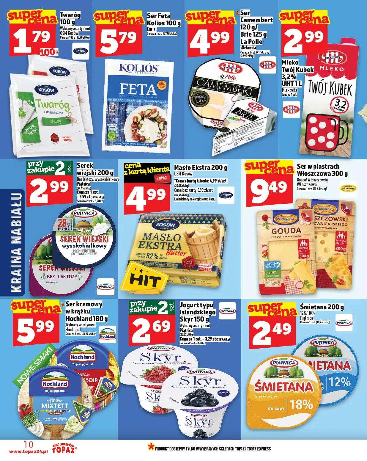 gazetka promocyjna Topaz Warszawa - Strona 10