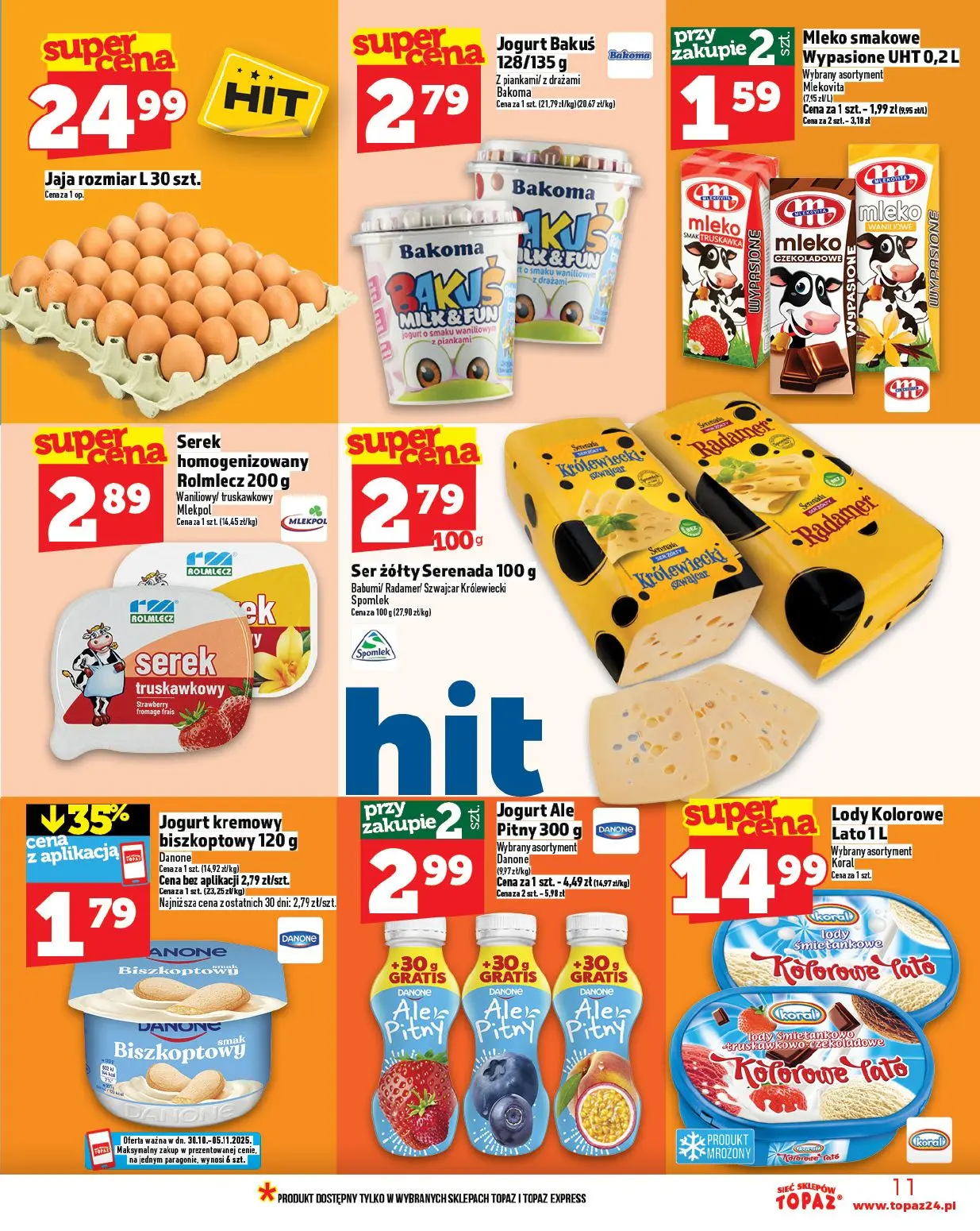 gazetka promocyjna Topaz Warszawa - Strona 11