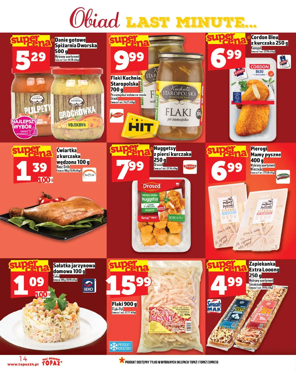 gazetka promocyjna Topaz Warszawa - Strona 14