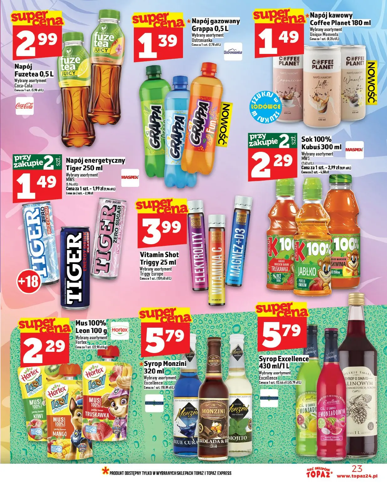 gazetka promocyjna Topaz Warszawa - Strona 23