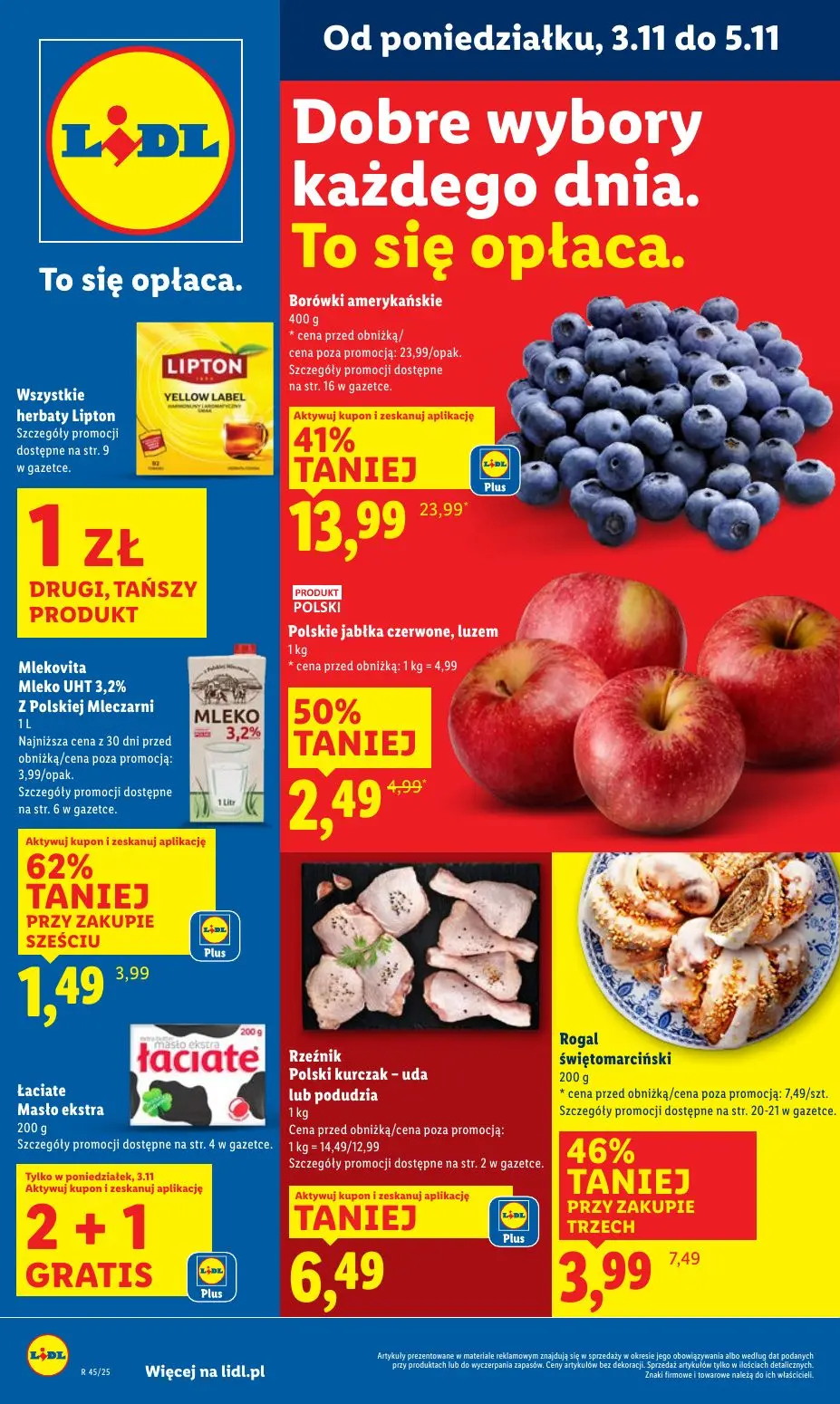 gazetka promocyjna LIDL Od poniedziałku  - Strona 1