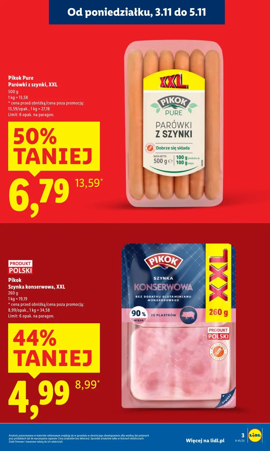 gazetka promocyjna LIDL Od poniedziałku  - Strona 3