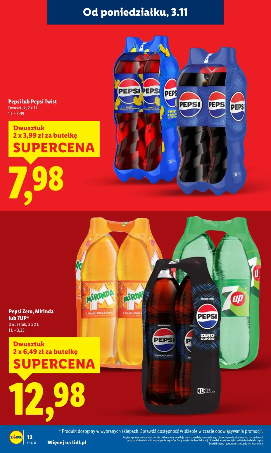 gazetka promocyjna LIDL Od poniedziałku  - Strona 12