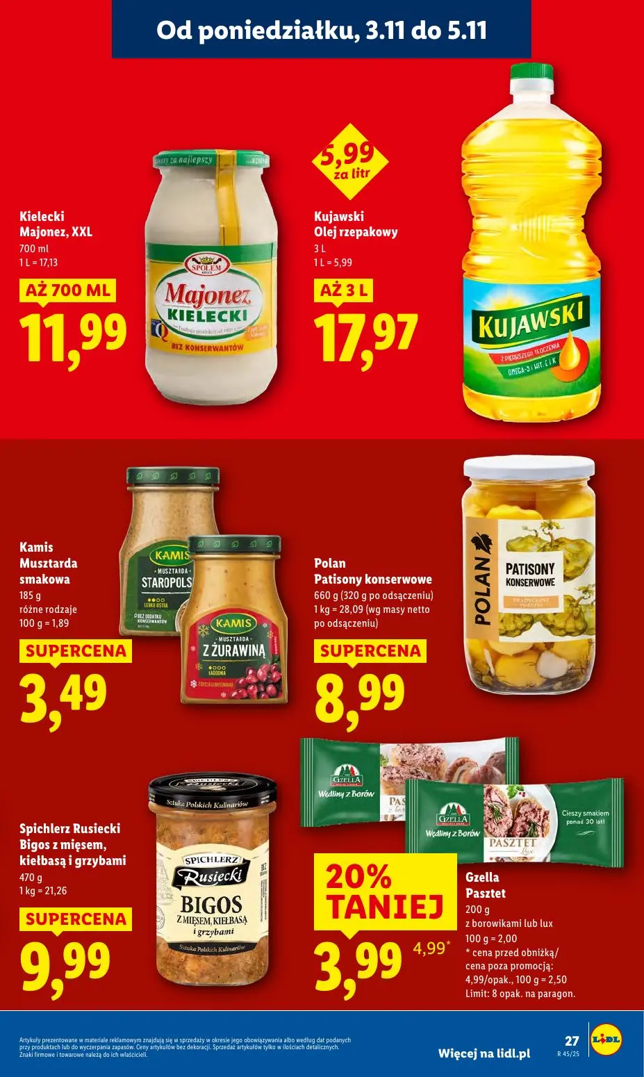gazetka promocyjna LIDL Od poniedziałku  - Strona 29