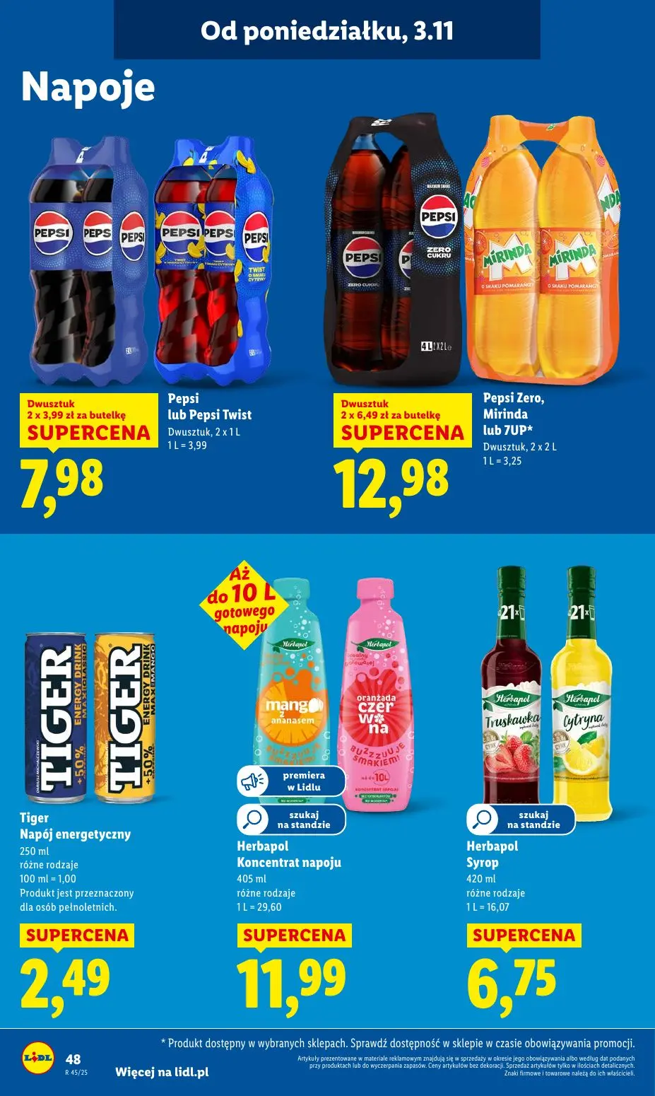 gazetka promocyjna LIDL Od poniedziałku  - Strona 50