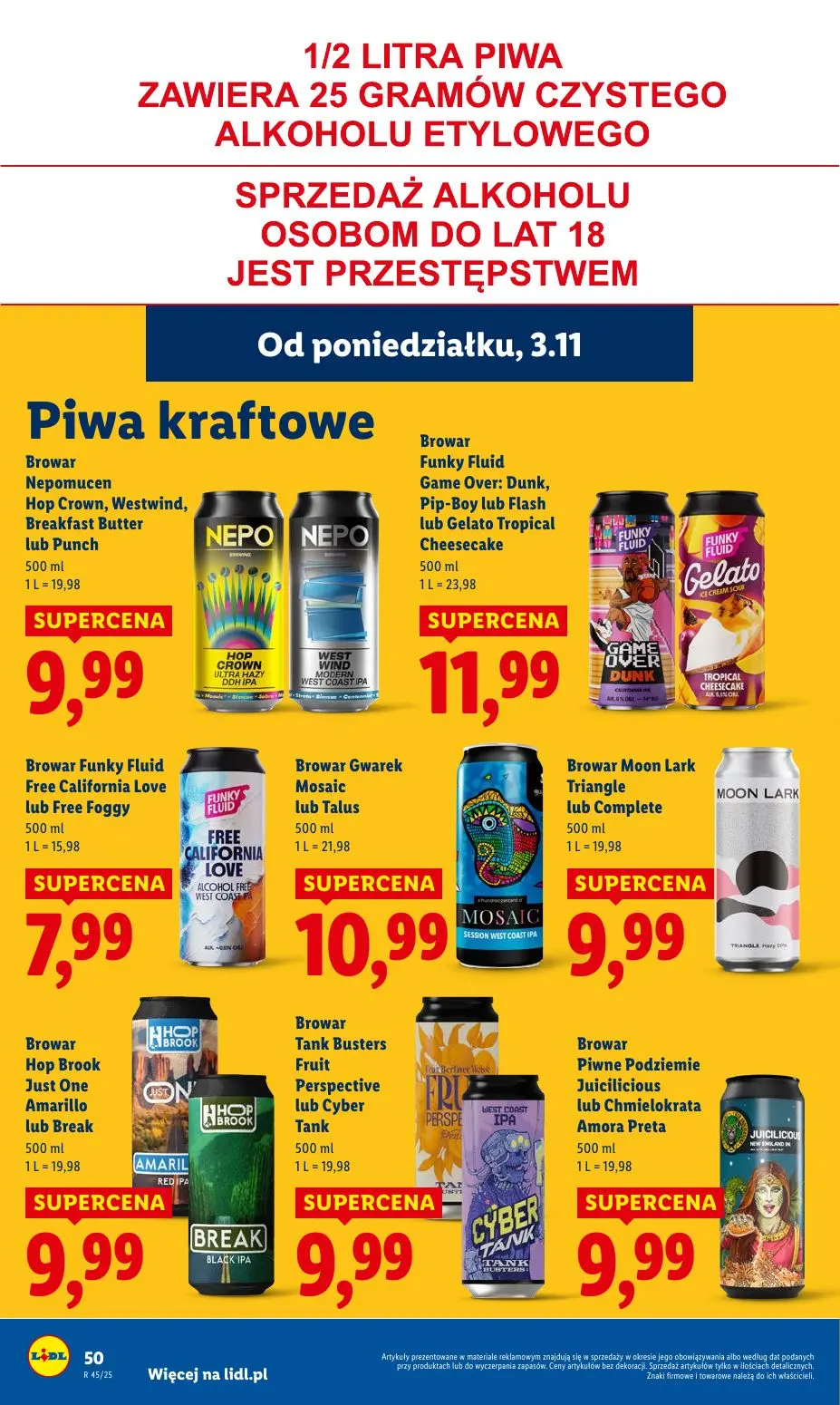 gazetka promocyjna LIDL Od poniedziałku  - Strona 52