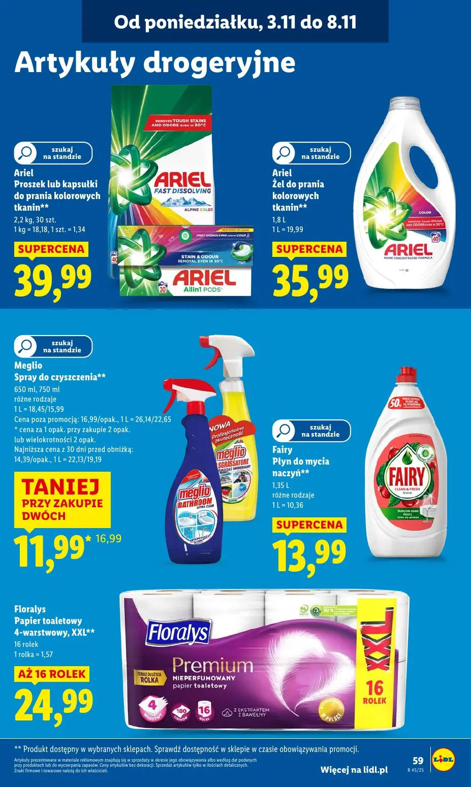 gazetka promocyjna LIDL Od poniedziałku  - Strona 61