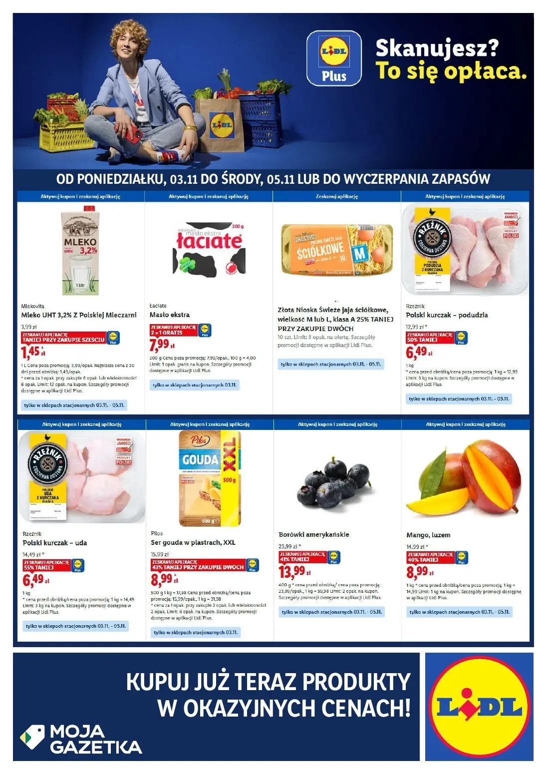 gazetka promocyjna LIDL Lidl plus. Skanujesz - To się opłaca - Strona 1