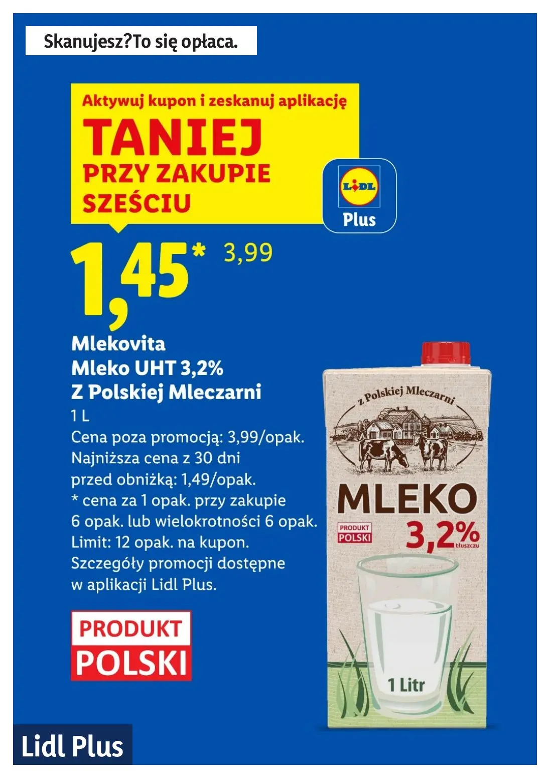 gazetka promocyjna LIDL Lidl plus. Skanujesz - To się opłaca - Strona 7