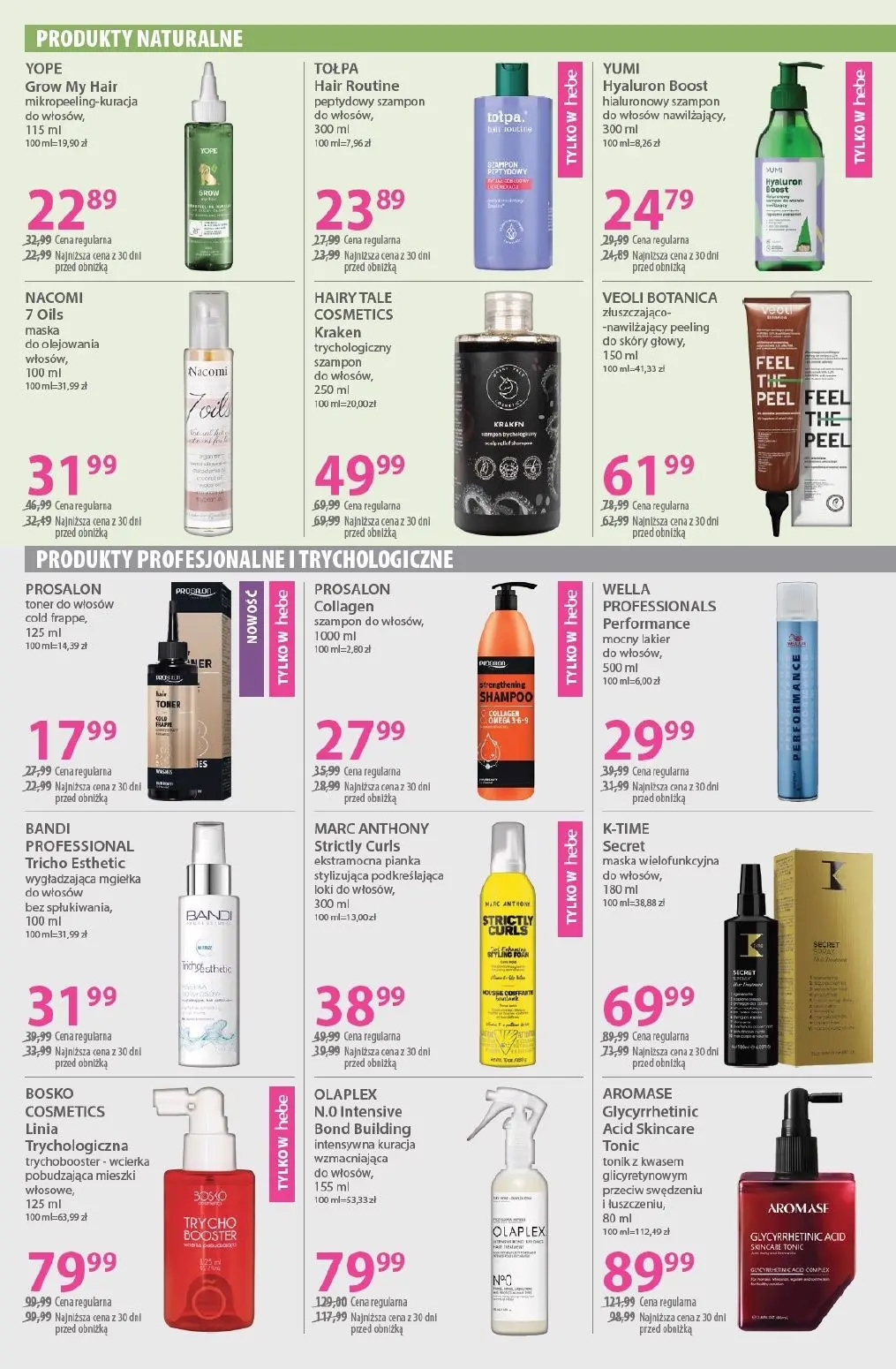 gazetka promocyjna hebe Zawsze w niskiej cenie - Strona 3