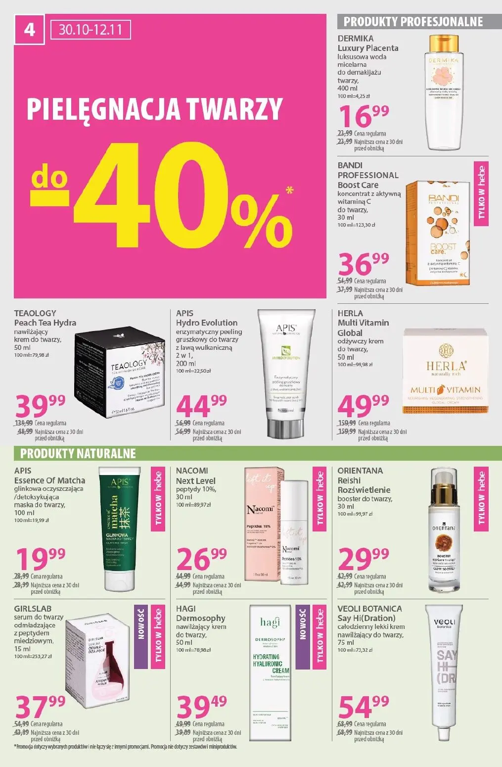 gazetka promocyjna hebe Zawsze w niskiej cenie - Strona 4