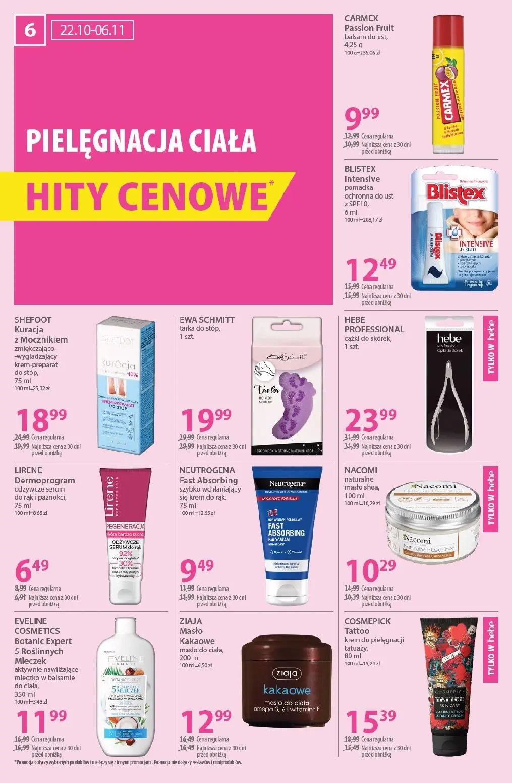 gazetka promocyjna hebe Zawsze w niskiej cenie - Strona 6