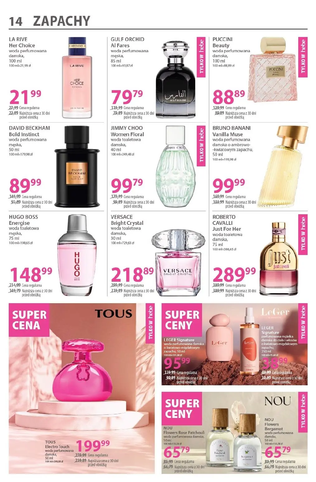gazetka promocyjna hebe Zawsze w niskiej cenie - Strona 14