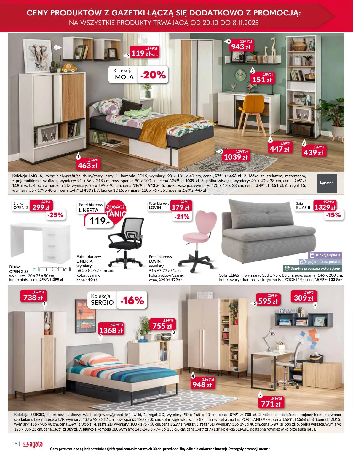 gazetka promocyjna Agata Meble i dodatki - Strona 16