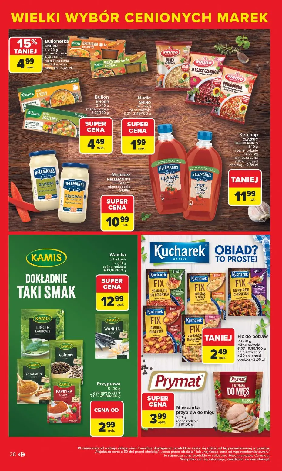 gazetka promocyjna Carrefour Markowe atrakcje cenowe - Strona 30