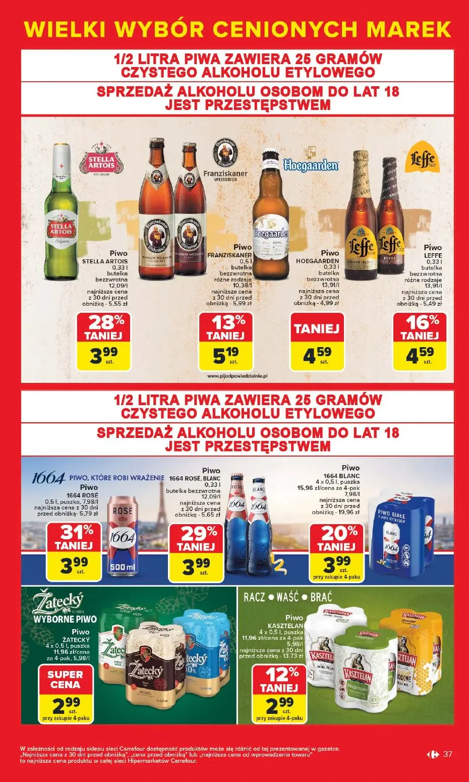 gazetka promocyjna Carrefour Markowe atrakcje cenowe - Strona 39