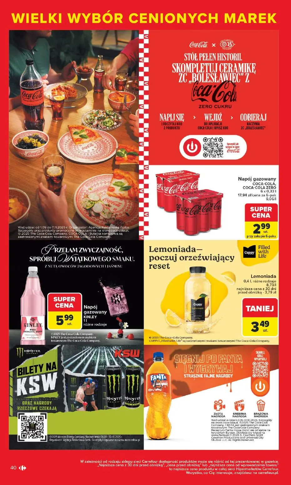 gazetka promocyjna Carrefour Markowe atrakcje cenowe - Strona 42