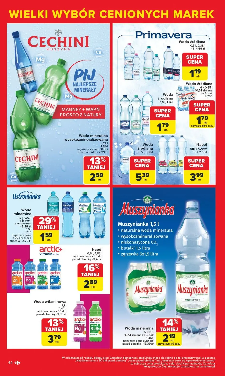 gazetka promocyjna Carrefour Markowe atrakcje cenowe - Strona 46