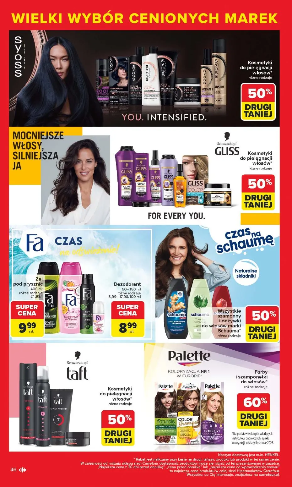 gazetka promocyjna Carrefour Markowe atrakcje cenowe - Strona 48