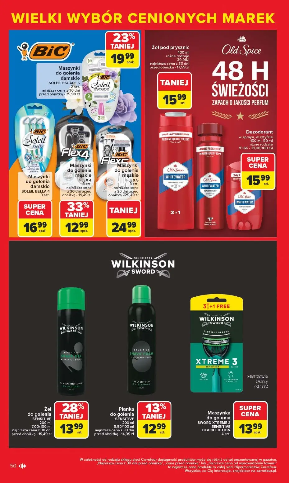 gazetka promocyjna Carrefour Markowe atrakcje cenowe - Strona 52