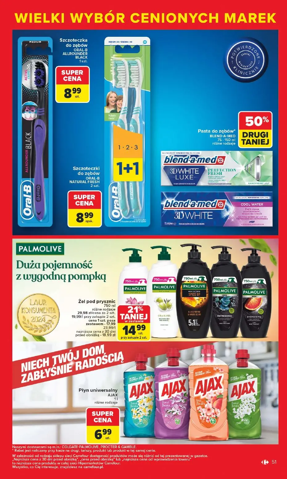 gazetka promocyjna Carrefour Markowe atrakcje cenowe - Strona 53