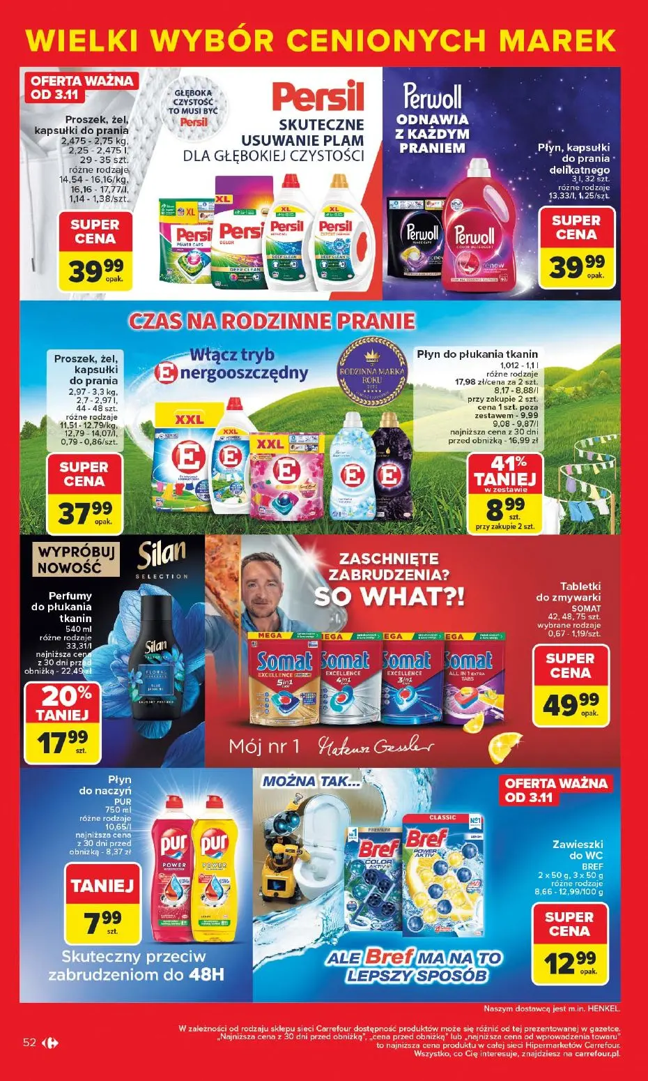 gazetka promocyjna Carrefour Markowe atrakcje cenowe - Strona 54