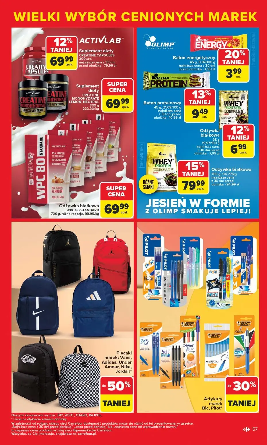 gazetka promocyjna Carrefour Markowe atrakcje cenowe - Strona 59