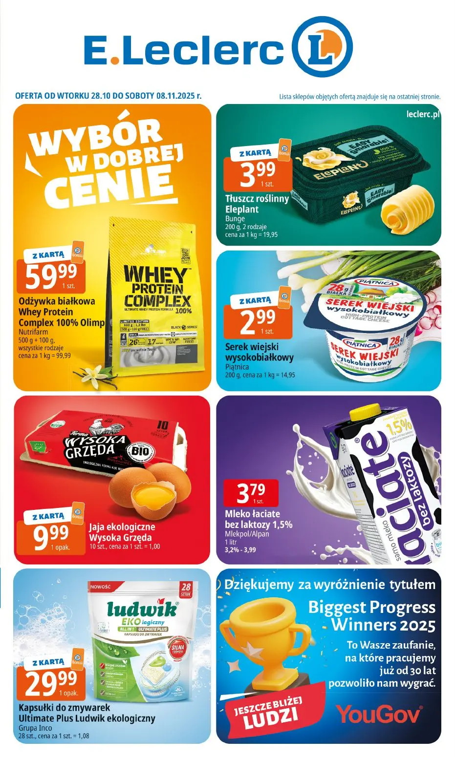 gazetka promocyjna E.Leclerc Wybór w dobrej cenie - Strona 1