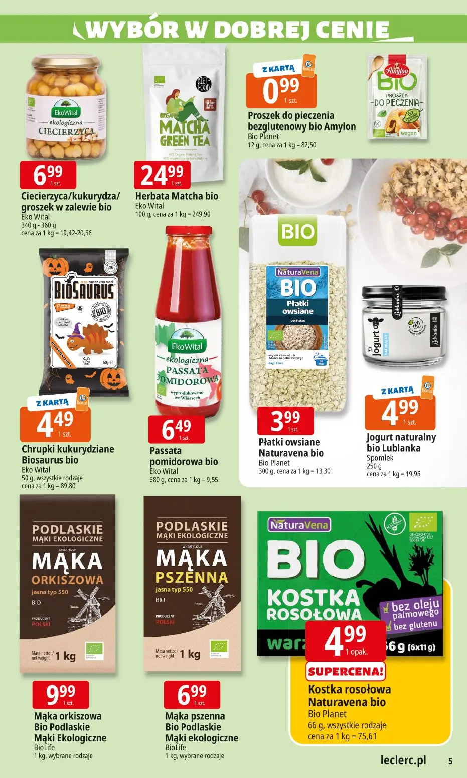 gazetka promocyjna E.Leclerc Wybór w dobrej cenie - Strona 5