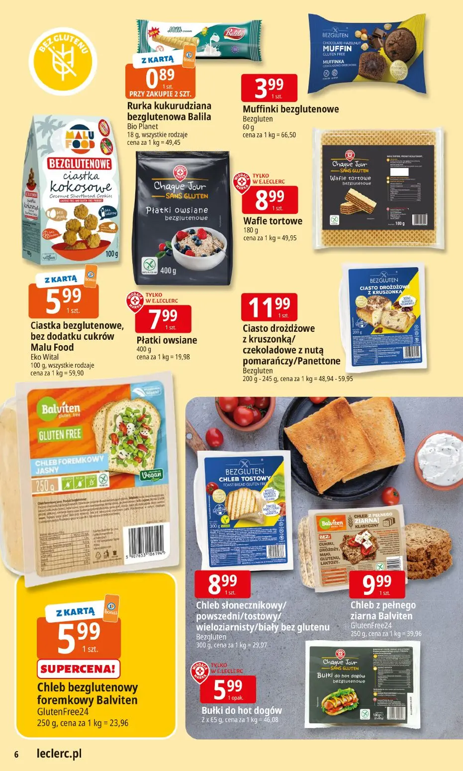 gazetka promocyjna E.Leclerc Wybór w dobrej cenie - Strona 6