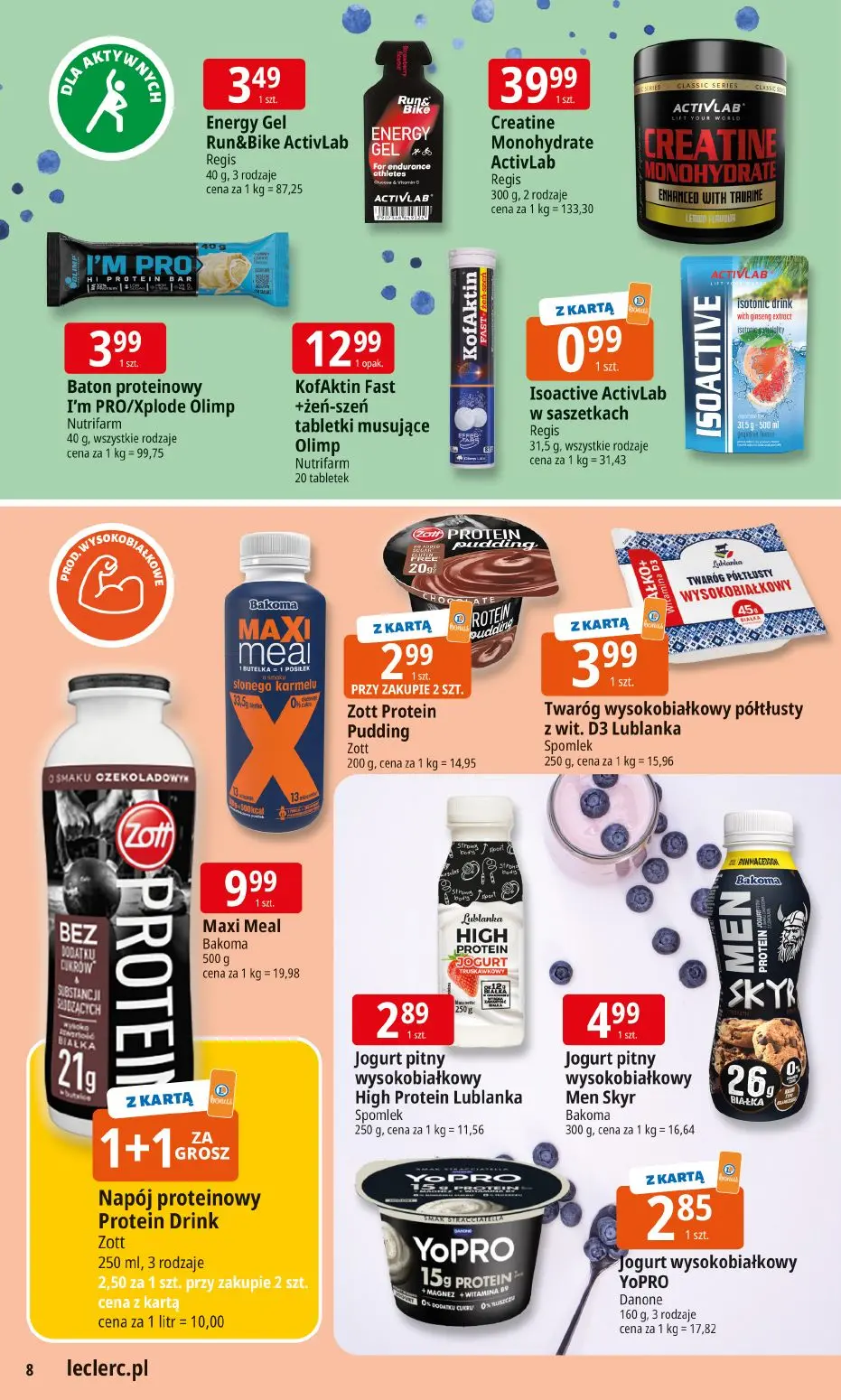 gazetka promocyjna E.Leclerc Wybór w dobrej cenie - Strona 8