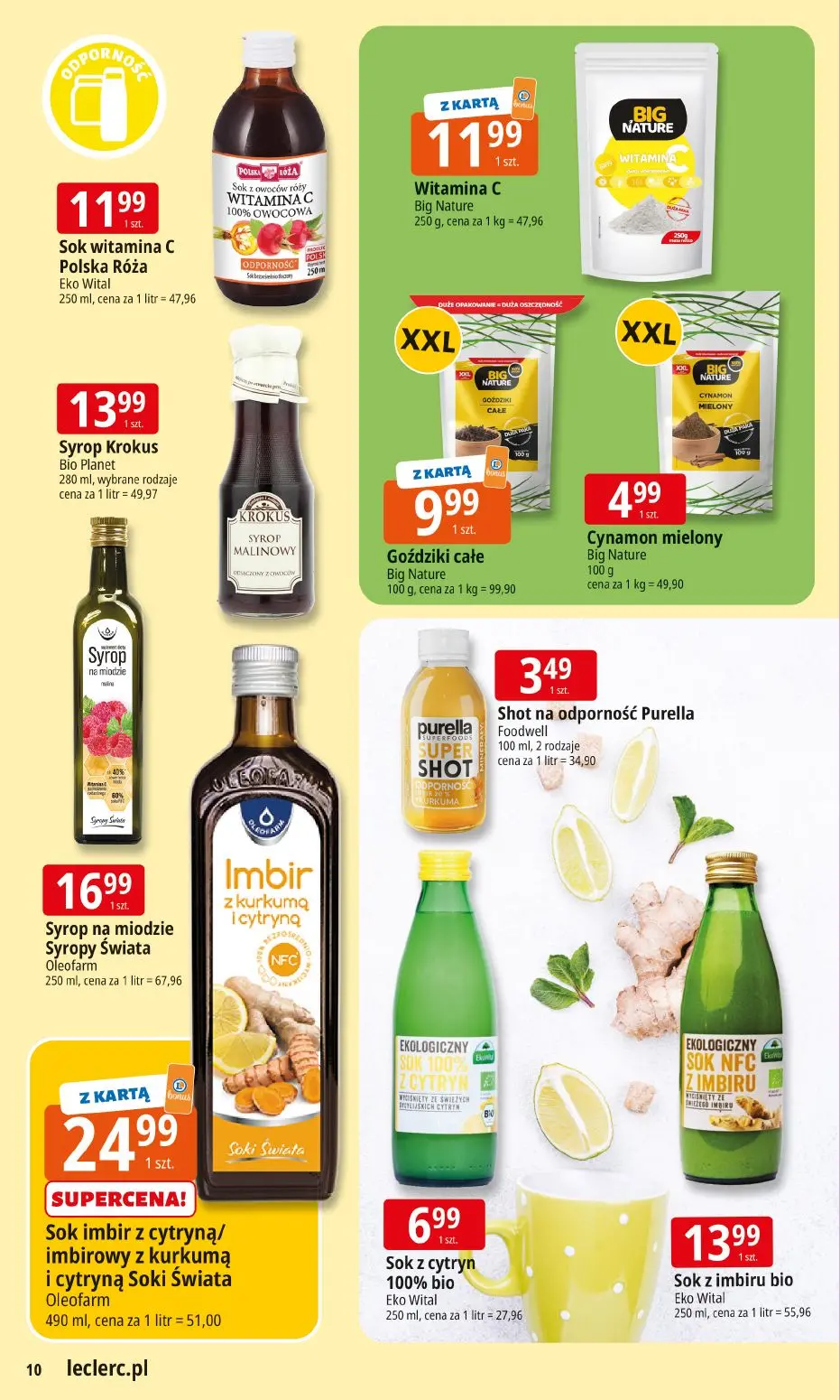 gazetka promocyjna E.Leclerc Wybór w dobrej cenie - Strona 10