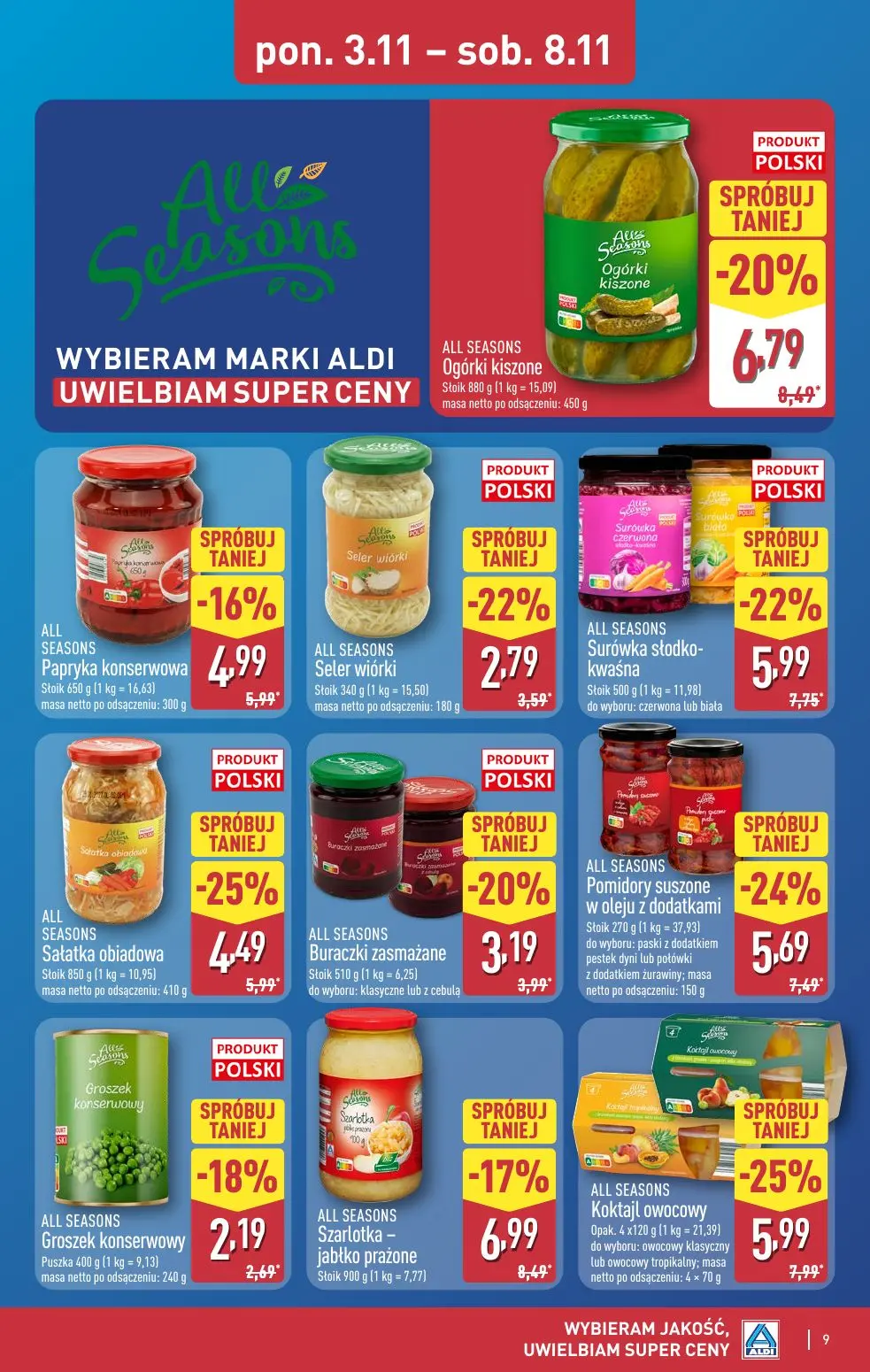 gazetka promocyjna ALDI Raz ALDI, zawsze coś z ALDI - Strona 9