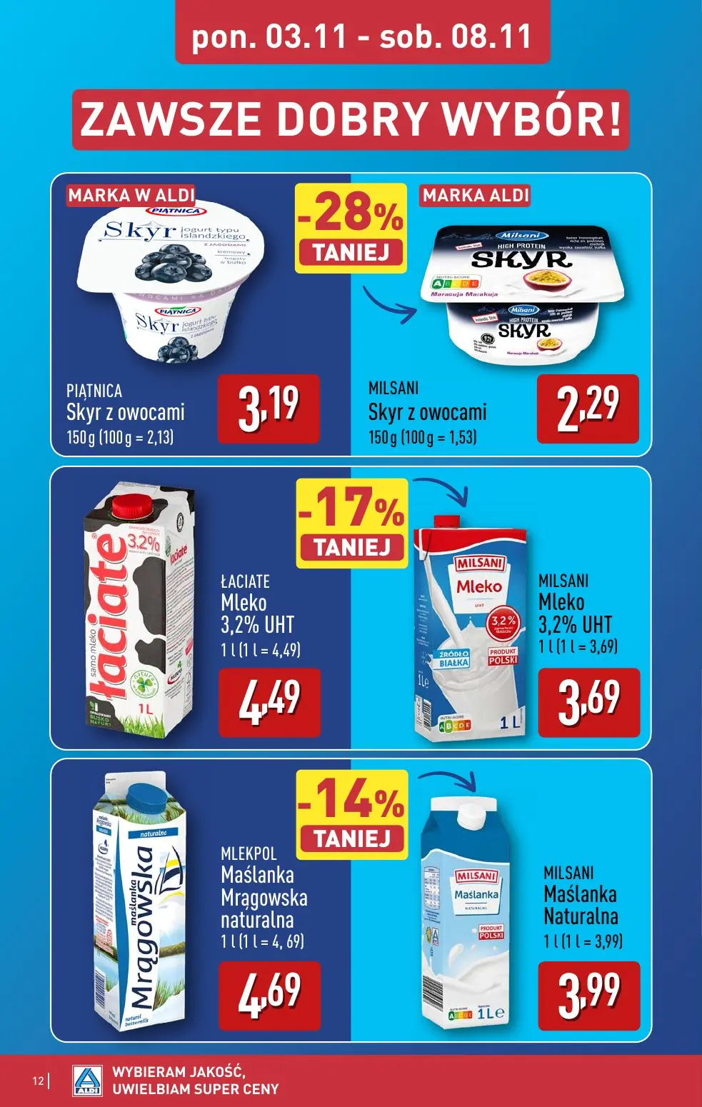 gazetka promocyjna ALDI Raz ALDI, zawsze coś z ALDI - Strona 12