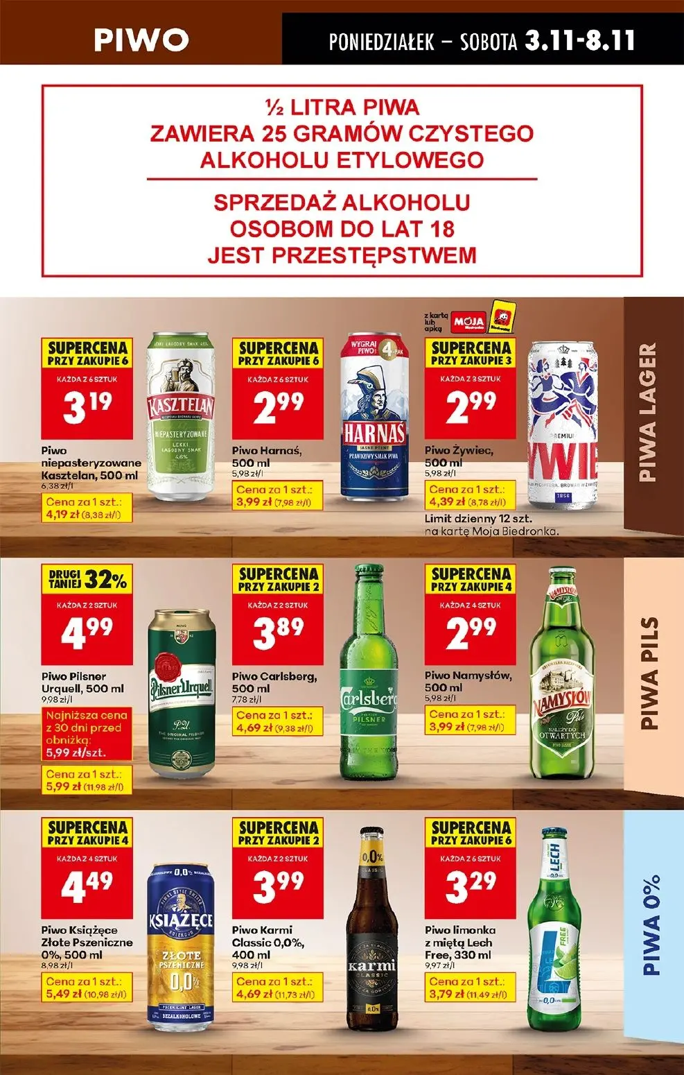 gazetka promocyjna Biedronka Lada tradycyjna. Od poniedziałku  - Strona 71