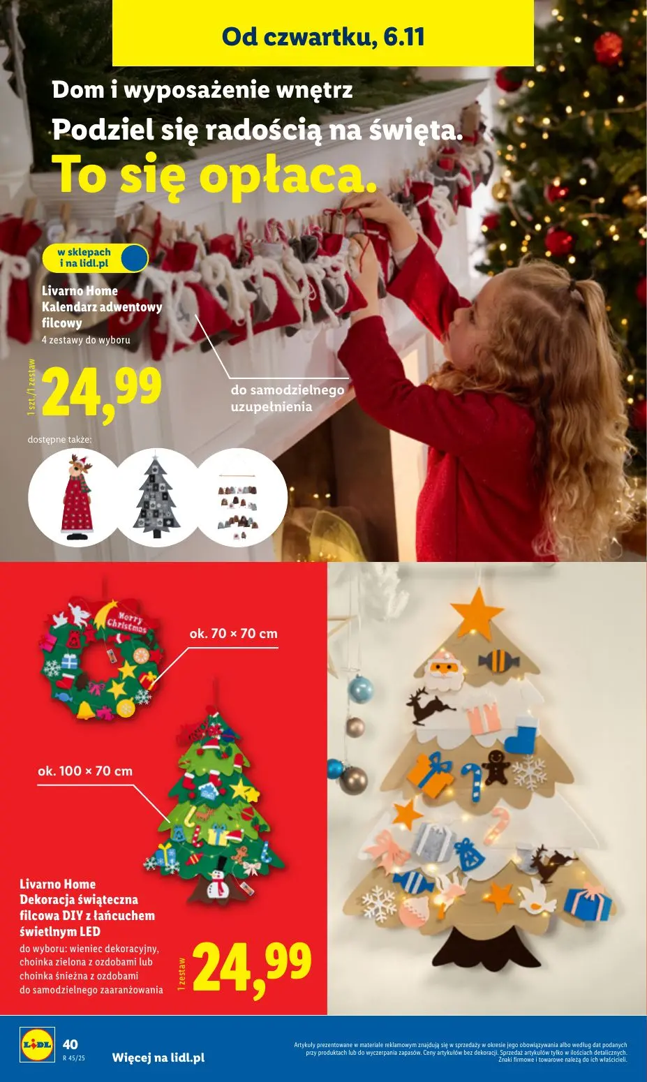 gazetka promocyjna LIDL Dziel się radością - Strona 44