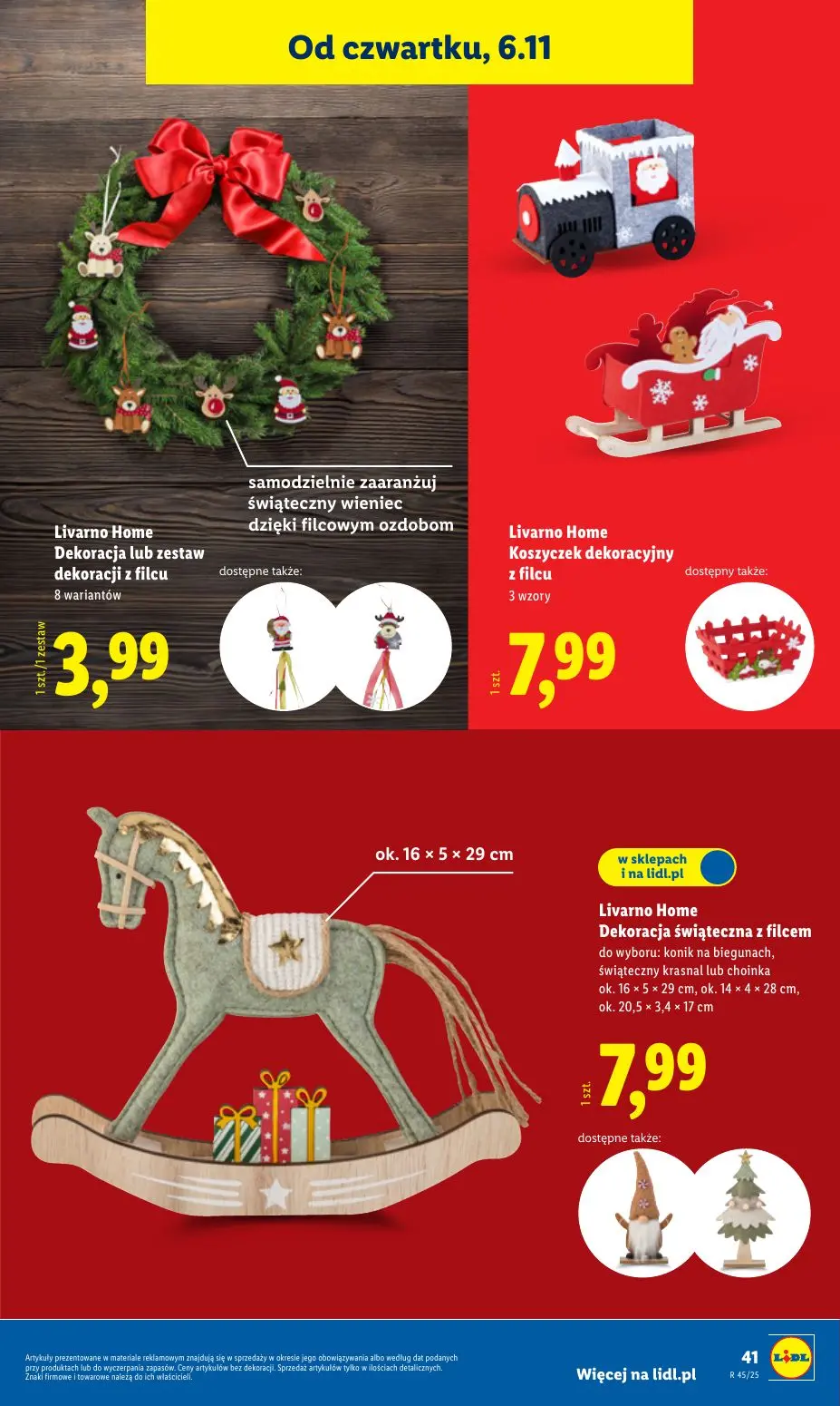 gazetka promocyjna LIDL Dziel się radością - Strona 45