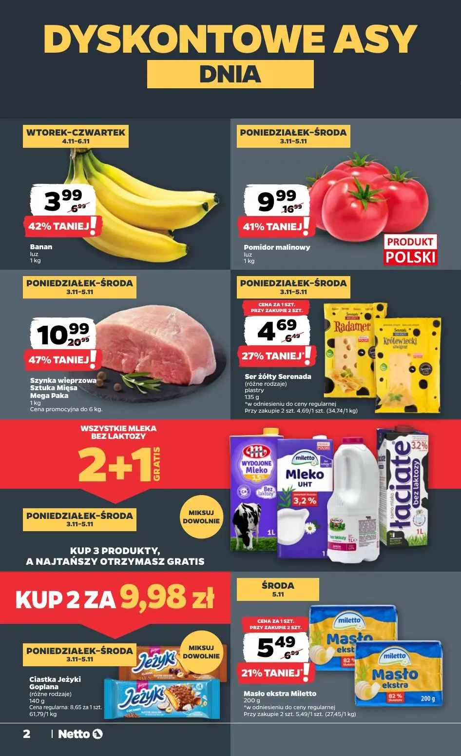 gazetka promocyjna NETTO Oferta od poniedziałku - Strona 2