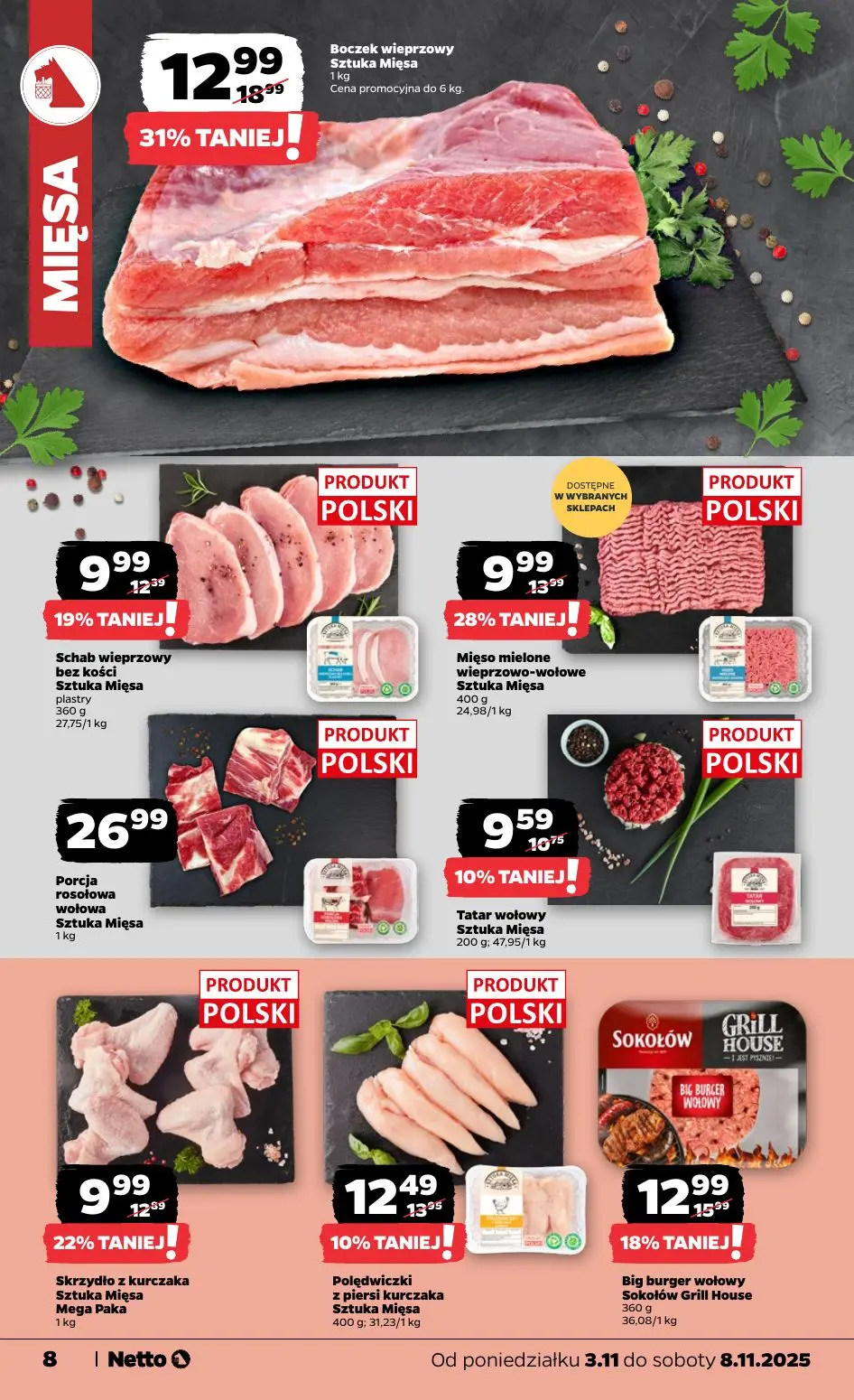 gazetka promocyjna NETTO Oferta od poniedziałku - Strona 8