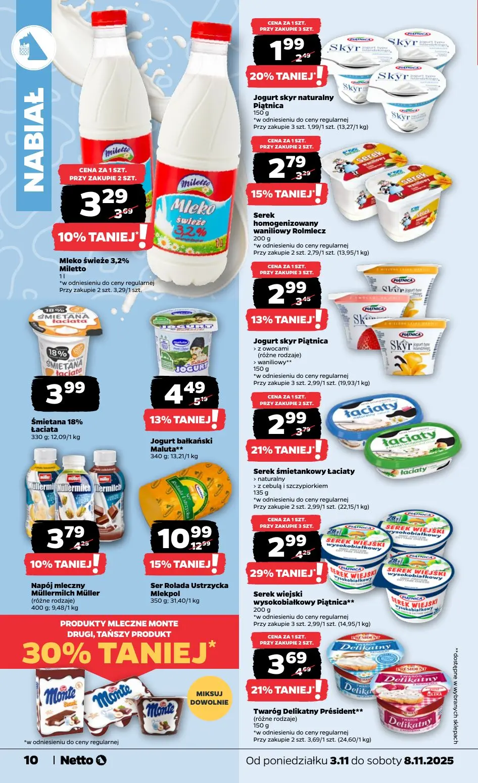 gazetka promocyjna NETTO Oferta od poniedziałku - Strona 10
