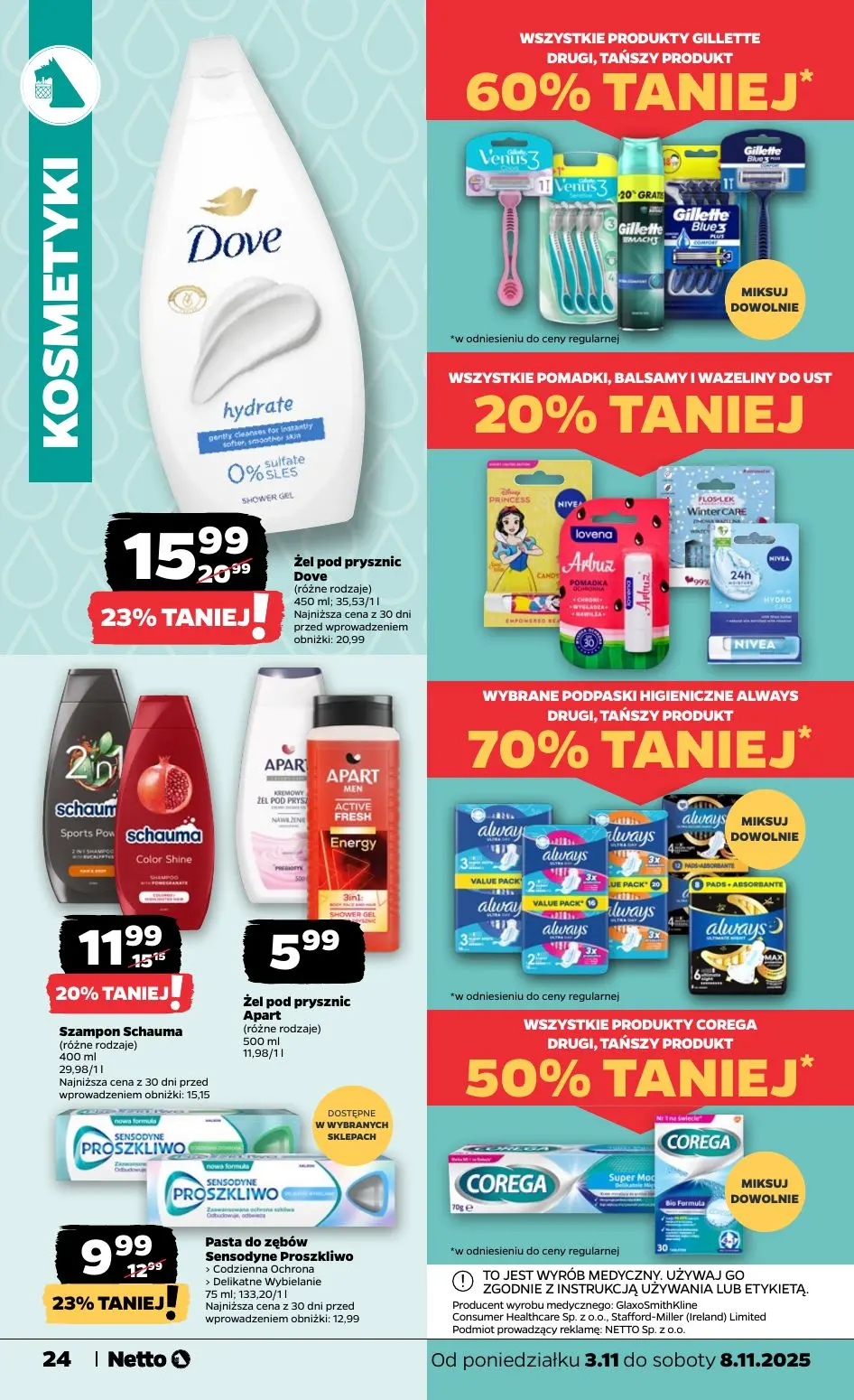 gazetka promocyjna NETTO Oferta od poniedziałku - Strona 24