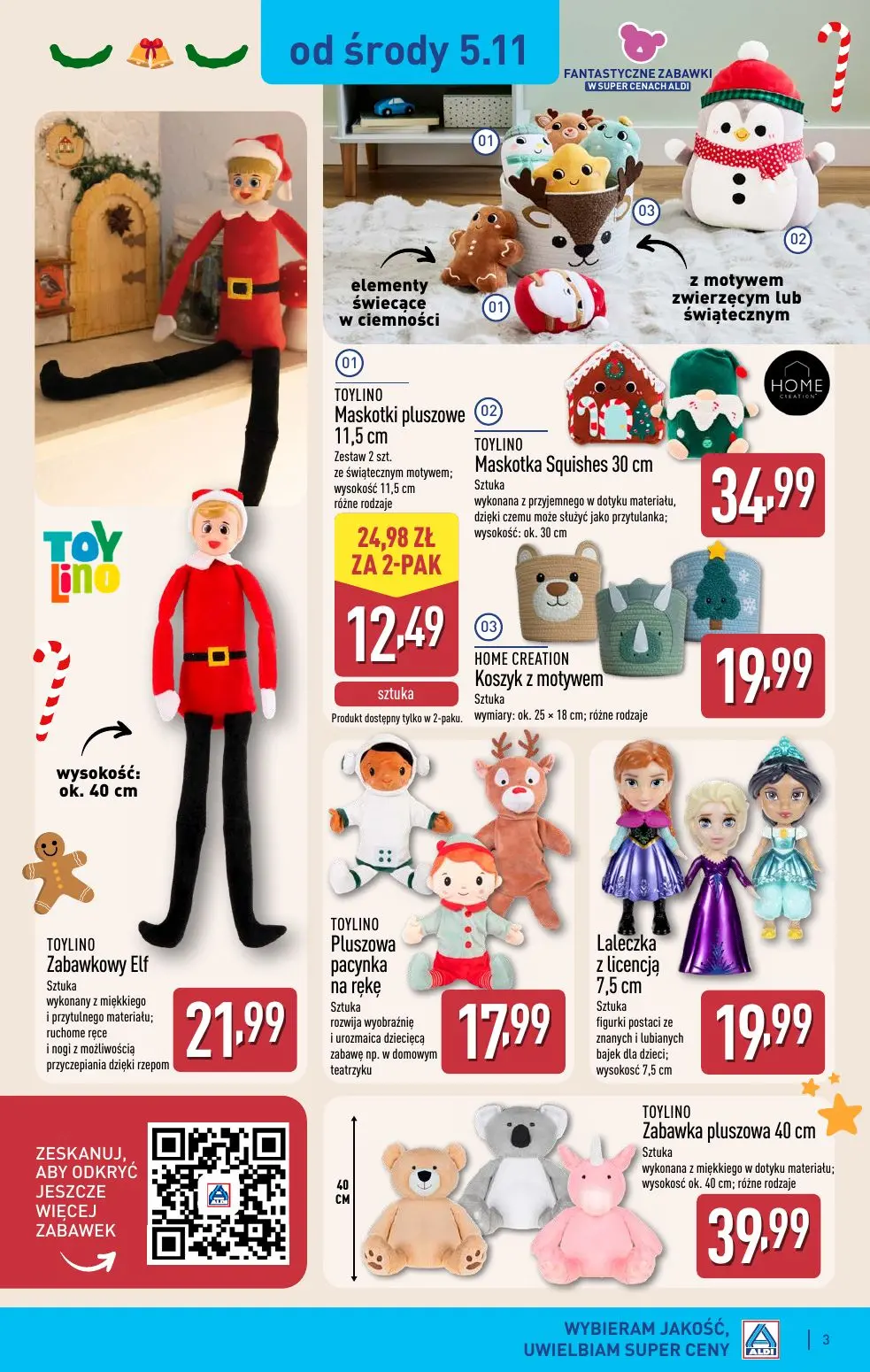 gazetka promocyjna ALDI Zabawki dla każdego od środy i od soboty 🧸🎮 - Strona 3