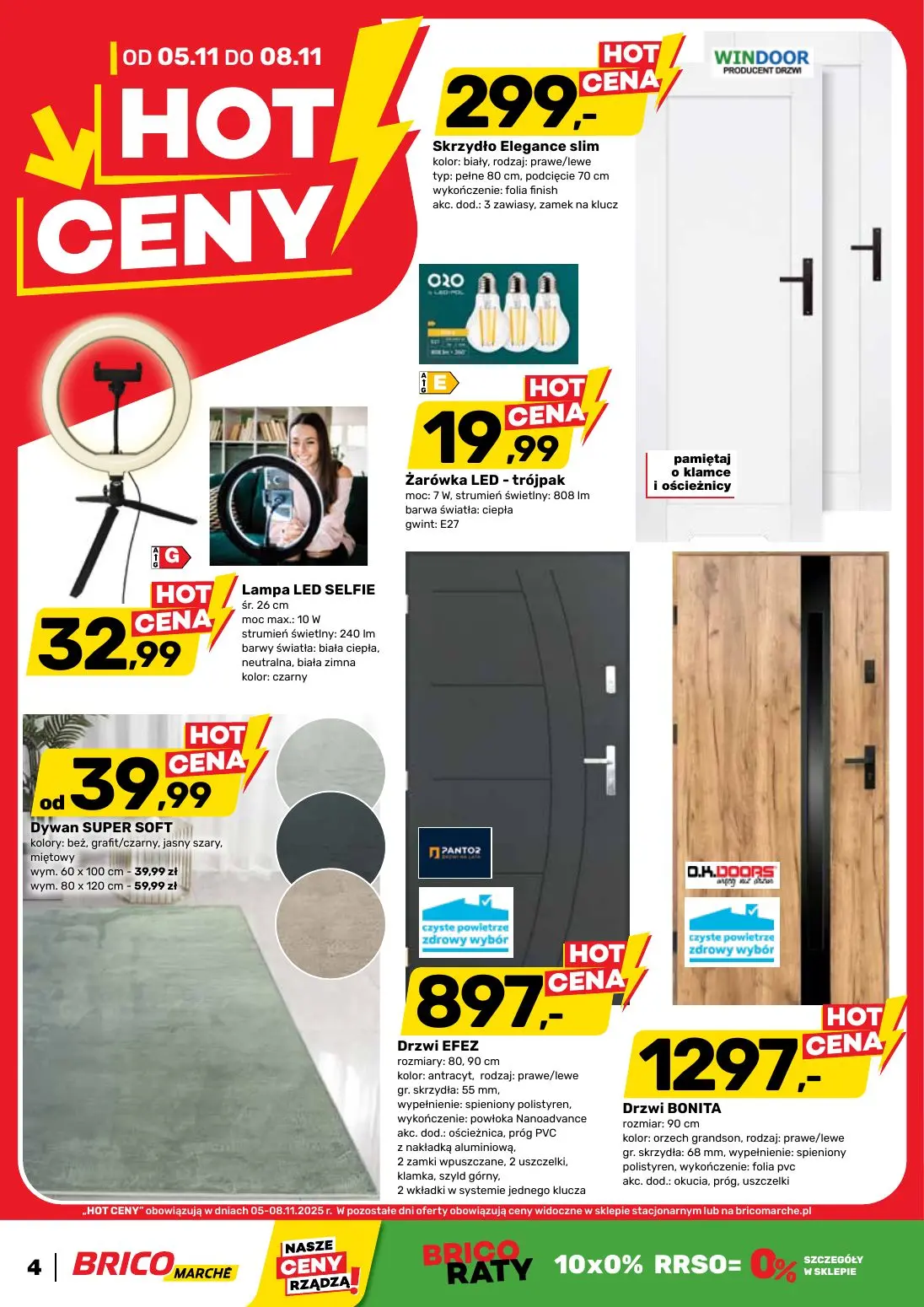 gazetka promocyjna BRICOMARCHE Hot ceny - Strona 1