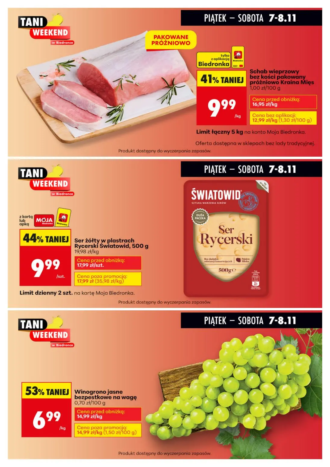 gazetka promocyjna Biedronka Biedronkowe oszczędności - Strona 3