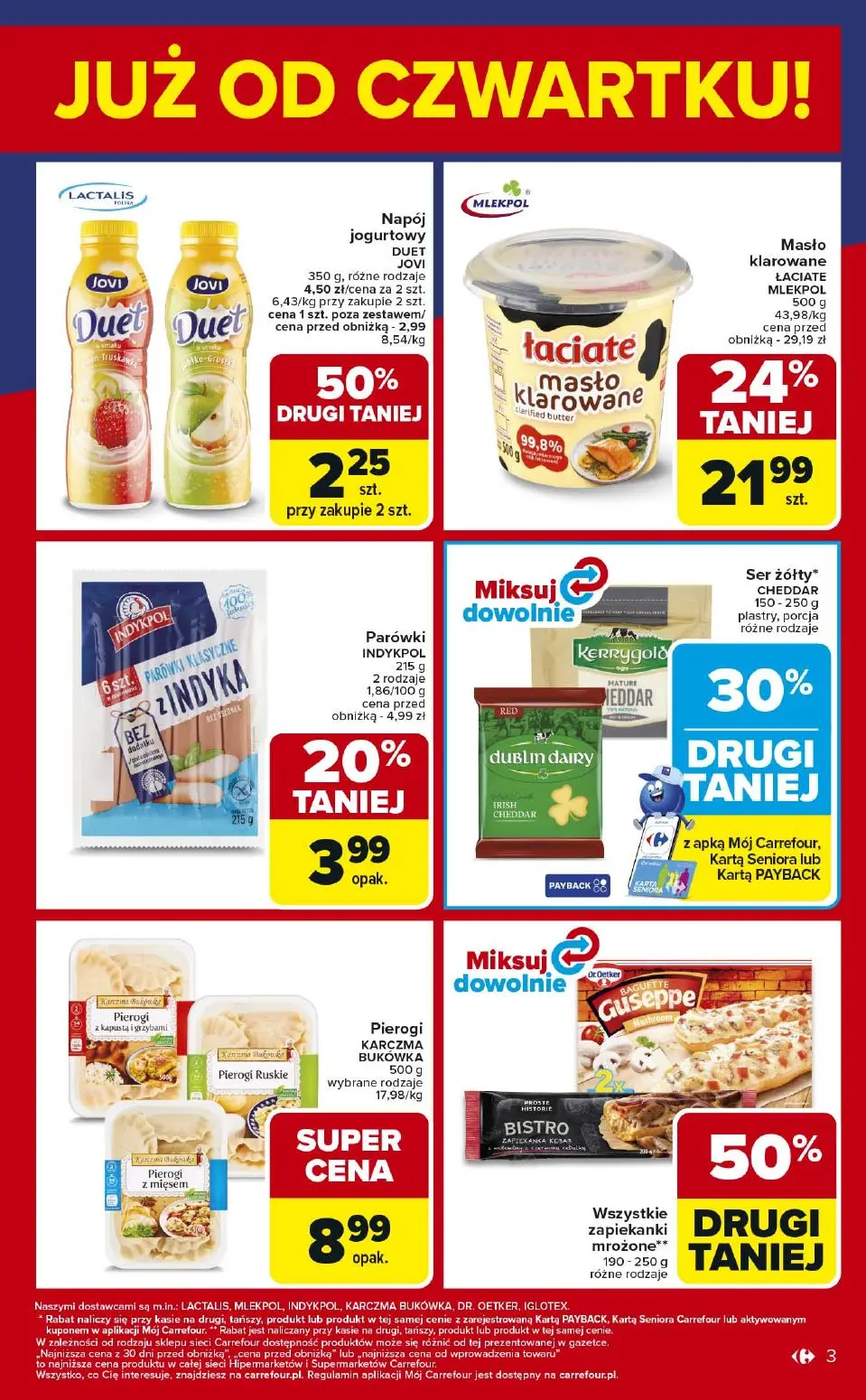 gazetka promocyjna Carrefour Market Weekend już od czwartku! - Strona 3