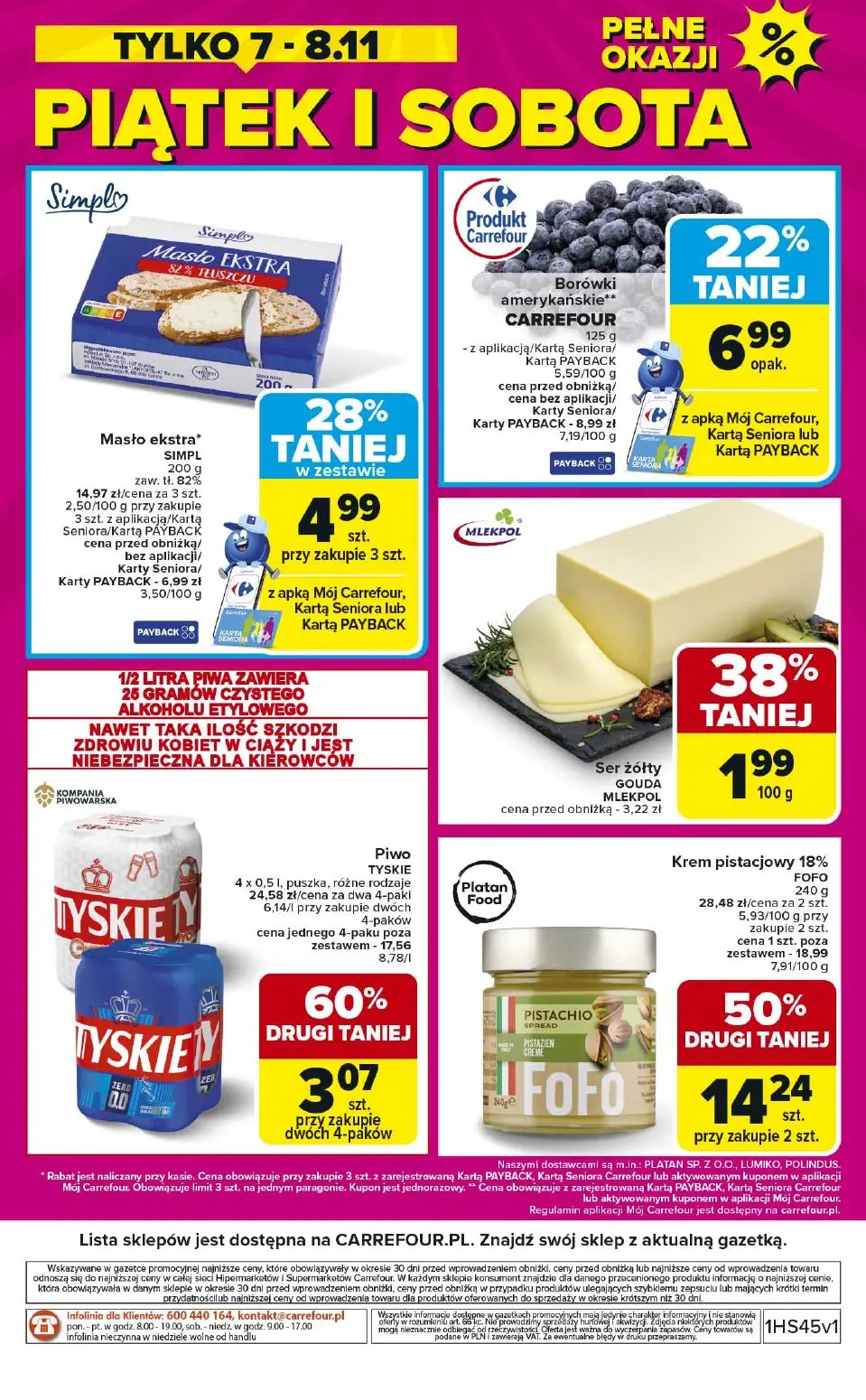 gazetka promocyjna Carrefour Market Weekend już od czwartku! - Strona 8