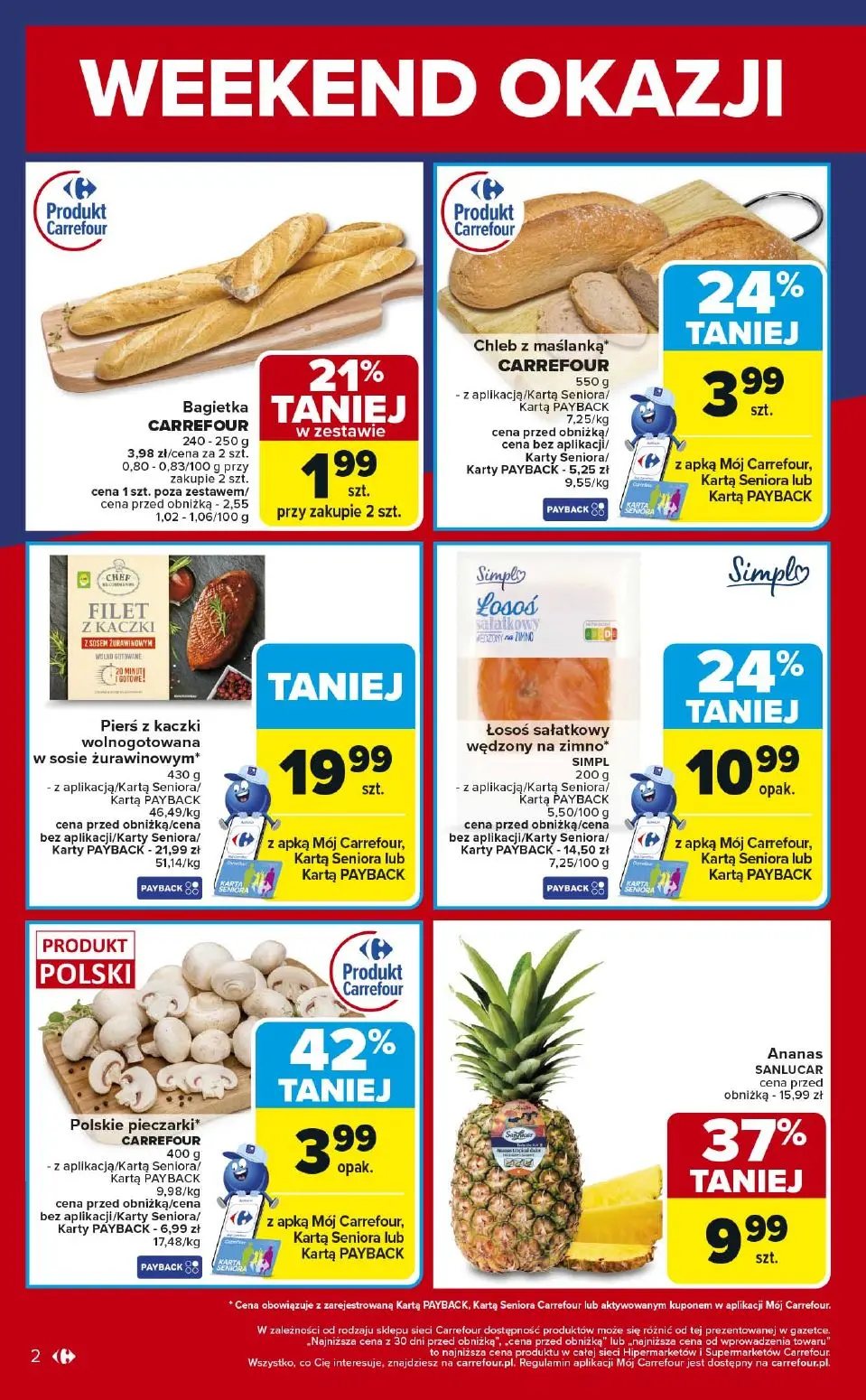 gazetka promocyjna Carrefour Weekend już od czwartku! - Strona 2